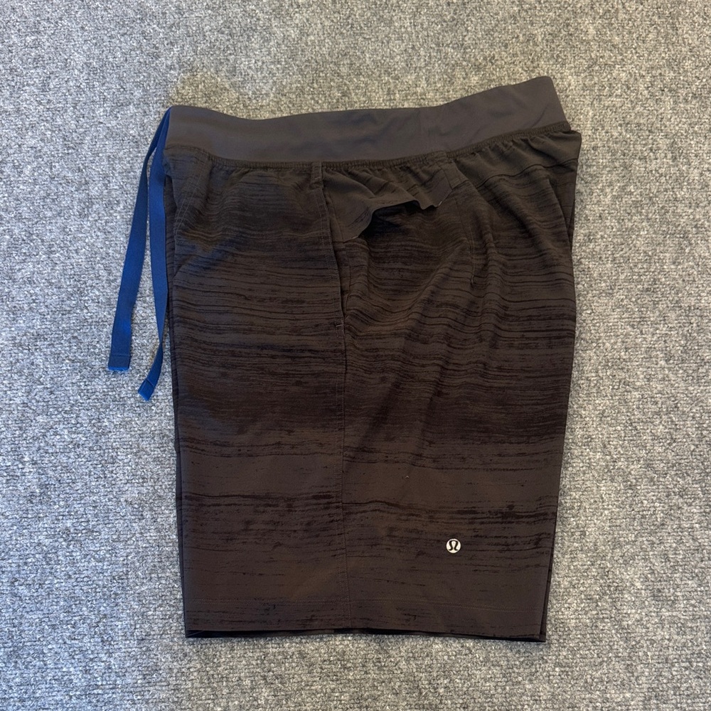 Men's Black Lululemon Workout Shorts